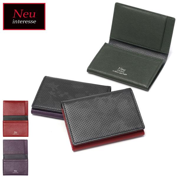 最大51%★5/3限定 Neu interesse 名刺入れ カードケース メンズ 本革 革 ブラン...