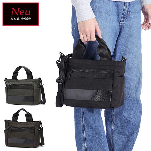 最大50%★5/5限定 Neu interesse トートバッグ メンズ ファスナー付き 小さめ ノ...