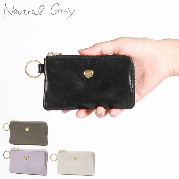 最大51%★土日限定 ニュートラルグレイ コインケース 革 本革 レディース カード Neutral...