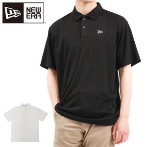 最大40%★4/25限定 正規取扱店 ニューエラ ゴルフ ウェア NEW ERA GOLF 半袖 鹿の子 ポロシャツ 吸汗 速乾 抗菌 UVカット スポーツ ロゴ メンズ レディース｜galleria-store