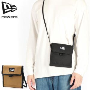 最大42%★8/16迄 【メール便で送料無料】正規取扱店 NEW ERA ショルダーバッグ メンズ レディース 軽量 軽い ニューエラ 小さい スクエア ネックポーチ 0.5L