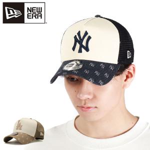 最大32%★4/29限定 正規取扱店 NEW ERA キャップ メンズ レディース 深め ニューエラ ドジャース ヤンキース LA NY メッシュ 9FORTY A-Frame Trucker JACQUARD｜galleria-store