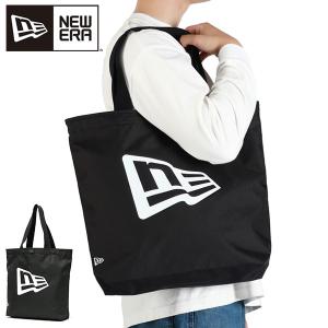 最大31%★5/15限定 正規取扱店 NEW ERA トートバッグ メンズ レディース 大きめ B4 A4 ニューエラ 14L ライトウェイト リップストップ フラッグロゴ ブラック