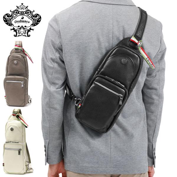 最大51%★4/7限定 日本正規品 オロビアンコ ボディバッグ Orobianco MUCCA GI...