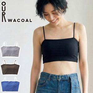 OUR WACOAL キャミソール カップ付きショートキャミソール : ZOZOTOWN