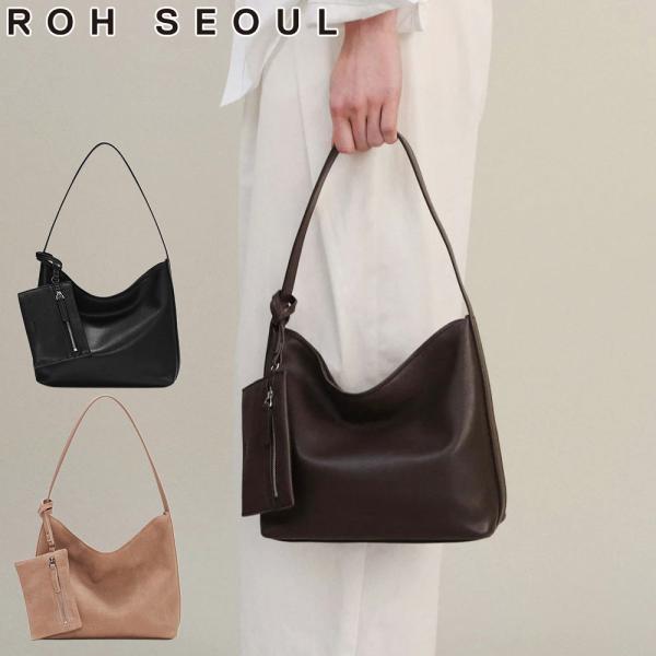 最大51%★6/7〜 ROH SEOUL トートバッグ レディース ローソウル 軽量 通勤 革 レザ...