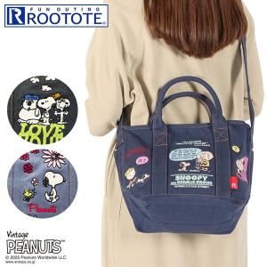 最大46%★7/8限定 ルートート トートバッグ レディース ROOTOTE バッグ PEANUTS スヌーピー ショルダー 2WAYトート デリ IP.デリ.シシュウ.Peanuts-0M 8419