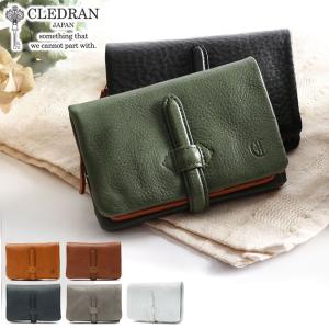 クレドラン 財布 CLEDRAN 二つ折り財布 小銭入れ ADORE WALLET M アドレ 二つ折り 小さめ 本革 レディース S-6218