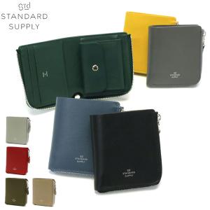 スタンダードサプライ 財布 STANDARD SUPPLY PAL HALF ZIP WALLET ハーフジップウォレット 二つ折り L字ファスナー 革 小銭入れ 日本製｜galleria-store