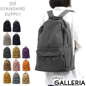 スタンダードサプライ リュック リュックサック メンズ レディース 大容量 シンプル 黒 STANDARD SUPPLY 軽量 撥水 25L B4 LARGE DAYPACK｜galleria-store