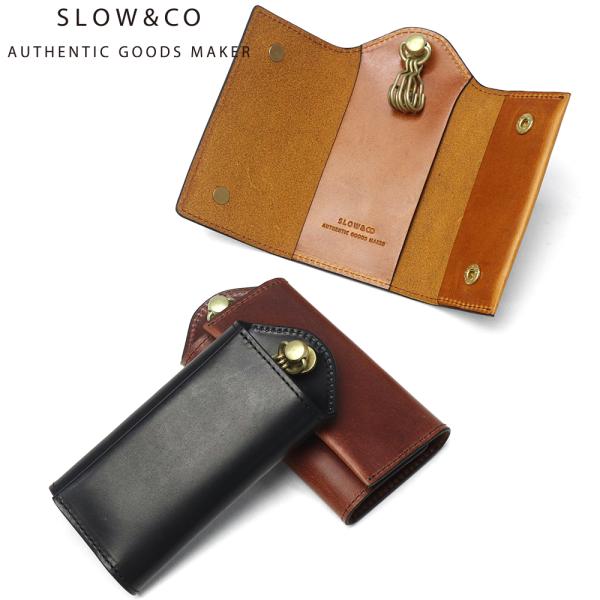 最大50%★3/5限定 SLOW キーケース メンズ レディース 鍵入れ 小さめ スロウ ブランド ...