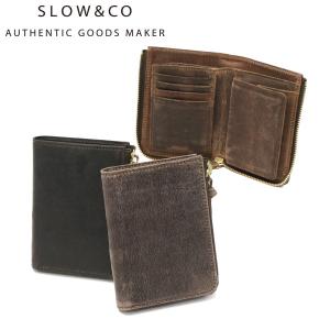 SLOW 二つ折り 二つ折り財布 財布 / 別注 Coin Wallet メンズ