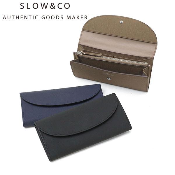 最大50%★3/5限定 SLOW 長財布 財布 メンズ レディース 本革 ブランド スロウ かぶせ ...