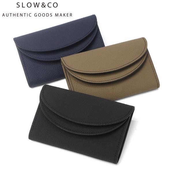 最大50%★3/5限定 SLOW カードケース メンズ レディース 本革 ブランド スロウ スリム ...