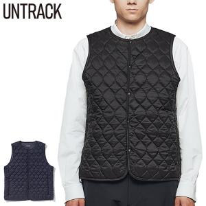 セール30%OFF アントラック ベスト メンズ 冬 UNTRACK カジュアル インナーベスト ブランド 暖かい 薄手 軽量 撥水 シンプル UT-A7 Flex Vest 60085｜galleria-store