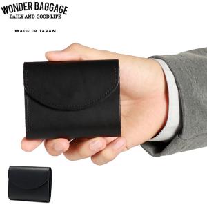 WONDER BAGGAGE（ワンダーバゲージ） 財布 二つ折り財布 本革 型押し