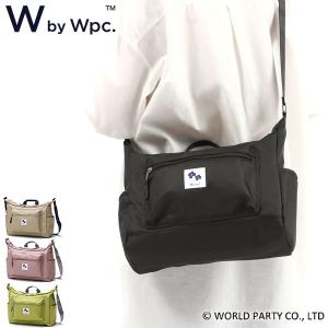 W by Wpc. ショルダーバッグ レディース 斜めがけバッグ ブランド ダブルバイダブリュピーシー 軽量 B5 Fleur ゴンドラショルダー 31018｜galleria-store