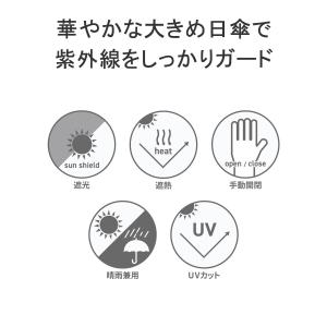 Wpc. 日傘 完全遮光 レディース傘 wpc...の詳細画像3