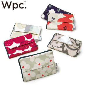 【メール便で送料無料】Wpc. ティッシュポーチ ブランド ティッシュケース おしゃれ ダブリュピーシー ポーチ 小物入れ レディース W009｜galleria-store