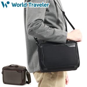 最大51%★8/16迄 ワールドトラベラー ブリーフケース メンズ 軽量 World Traveler ビジネスバッグ 2WAY ショルダーバッグ 小さめ 通勤 B5 4L クロトS 17473