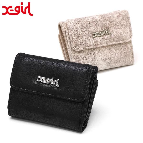 最大51%★11/13限定 エックスガール 財布 レディース メンズ 三つ折り コンパクト ブランド...