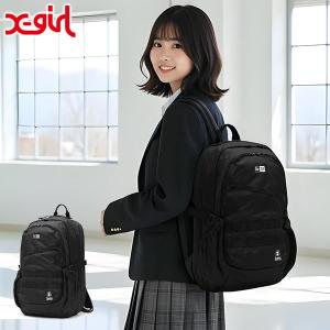 エックスガール リュック ニューエラ コラボ レディース メンズ 大容量 X-girl リュックサック 通学 ブランド カジュアル 33L B105251053014