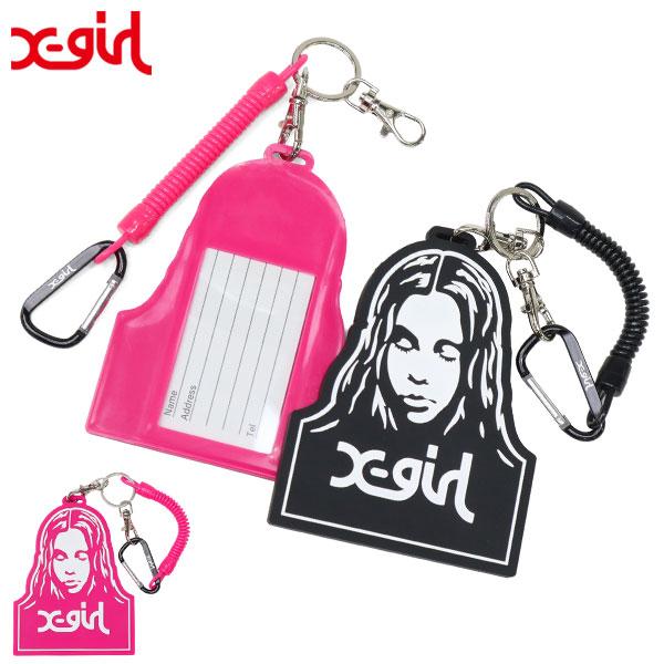 最大45%★12/15迄 【メール便で送料無料】 エックスガール パスケース リール付き リール ブ...