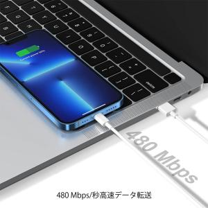 充電ケーブル ライトニング タイプc 1m 2...の詳細画像2