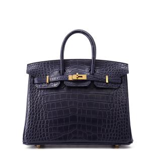 エルメス バーキン25 ブルーインディゴ/ゴール...の商品画像