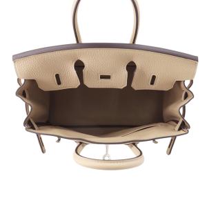 エルメス バーキン25 トレンチ/シルバー金具...の詳細画像4