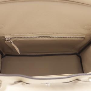 エルメス バーキン25 トレンチ/シルバー金具...の詳細画像5