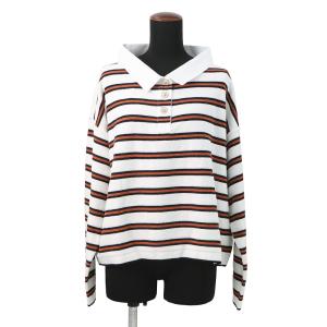 シャネル ポロシャツ プルオーバー ボーダー レディースサイズ40 P81087 CHANEL トップス 2025/26年 クルーズ コレクション 中古