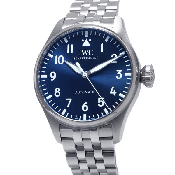 IWC ビッグ・パイロット・ウォッチ 43 IW329304 腕時計 ブルー文字盤 【安心保証】