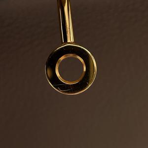 エルメス バーキン25 エトゥープ/ゴールド金...の詳細画像5