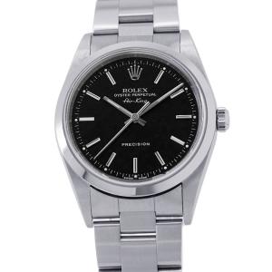 ロレックス エアキング Y番 14000M ROLEX 腕時計 ウォッチ 黒文字盤 中古