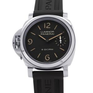 パネライ ルミノール デストロ オット ジョルニ PAM01655 PANERAI 腕時計 黒文字盤 中古
