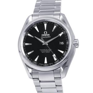 オメガ シーマスター アクアテラ 150M コーアクシャル 231.10.42.21.01.003 OMEGA 腕時計 黒文字盤 中古