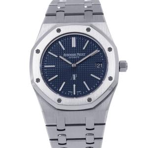 オーデマピゲ ロイヤルオーク エクストラシン 15202ST.OO.1240ST.01 AUDEMARS PIGUET 腕時計 ブルー文字盤 【安心保証】