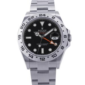 ロレックス エクスプローラー2 ランダムシリアル ルーレット 226570 ROLEX 腕時計 黒文字盤 中古