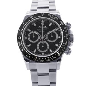 ロレックス コスモグラフ デイトナ ランダムシリアル ルーレット 116500LN ROLEX 腕時計 黒文字盤 中古