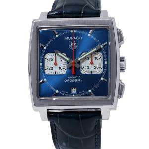 タグホイヤー モナコ クロノグラフ スティーブ・マックイーン TAG Heuer ブルー文字盤 中古