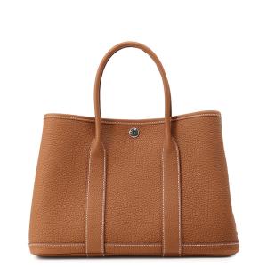 エルメス トートバッグ ガーデンパーティTPM ゴールド/シルバー金具 ネゴンダ G刻印 HERMES Garden Party