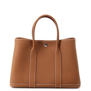 エルメス トートバッグ ガーデンパーティTPM ゴールド/シルバー金具 ネゴンダ G刻印