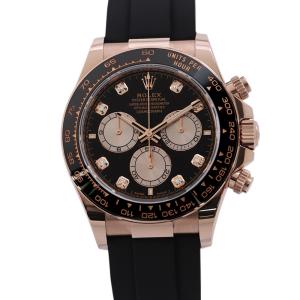 ロレックス コスモグラフデイトナ 126515LNG ROLEX 腕時計 黒/サンダスト文字盤 8Pダイヤ 中古