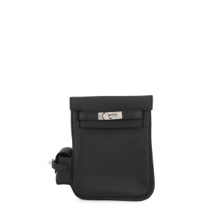 エルメス ケリージャンプ ブラック/シルバー金具 スイフト K刻印 HERMES リュック 黒