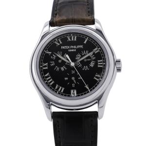 パテックフィリップ アニュアルカレンダー 5035P-001 PATEK PHILIPPE 腕時計 黒文字盤 中古