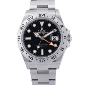 ロレックス エクスプローラー2 ランダムシリアル ルーレット 226570 ROLEX 腕時計 黒文字盤 中古