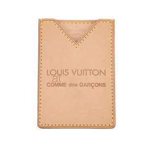 ルイヴィトン カードケース レザー コムデギャルソン コラボレーション ヴィトンCOMMEdesGARCONS ノベルティ 中古