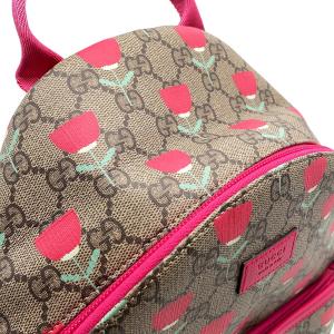 グッチ バックパック フラワープリント チルド...の詳細画像5