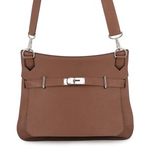 エルメス ジプシエール31 ブリュレ/シルバー金具 トリヨンクレマンス □R刻印 HERMES バッグ 中古